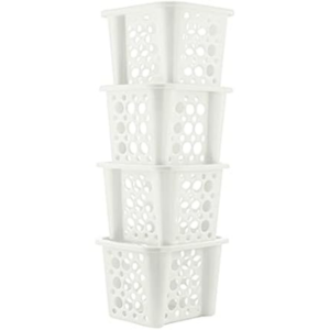 4-Pack Mini Stackable Storage Containers