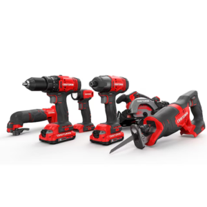 Craftsman 20V Max 6-Tool Kit w/Batteries & Charger