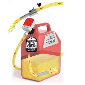 Battery Powered 3.2GPM Fuel Transfer Pump