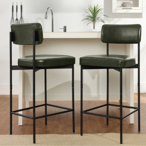 Best Choice Products Set of 2 Counter Height Bar Stools