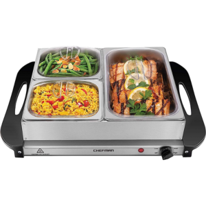 Chefman Electric Buffet Server + Warming Tray