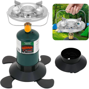 Foldable 10,000 BTU Single Burner Propane Camping Stove