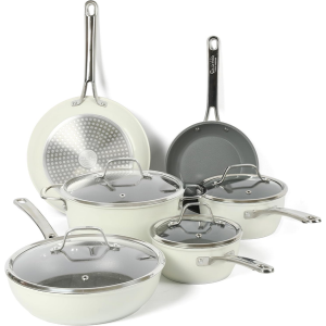 Sur La Table 10-Piece Ceramic Nonstick Cookware Set