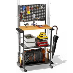 3-Tier Fishing Rod Storage Rack