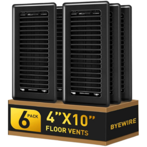 6-Pack Heavy Duty Floor Vent Covers