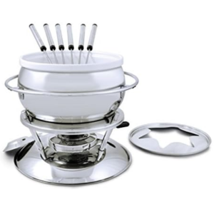 11-Piece 3-in-1 Stainless Steel Fondue Set