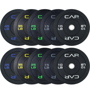 CAP Barbell 260LB Bumper Plate Set