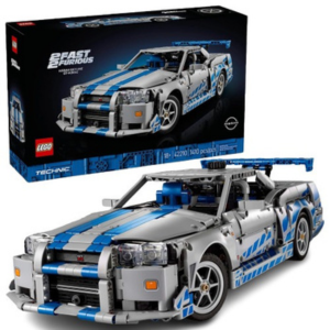 LEGO 1410-Piece Technic 2 Fast 2 Furious Nissan Skyline GT-R Set