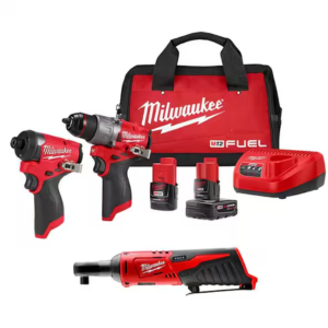 Milwaukee FUEL 12V Cordless Hammer Drill & Driver Kit