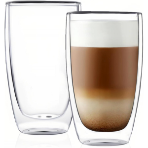 Insulated 13oz. Double Wall Thermo Glass Cup