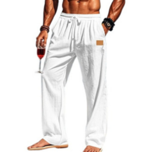 Men's Linen Beach Pants