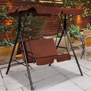 2-Person Loveseat Canopy Swing Glider