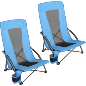 Set of 2 Portable Beach Chair