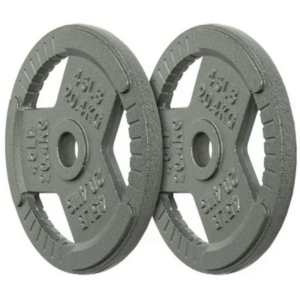 Signature Fitness 45lb. Cast Iron Weight Plates