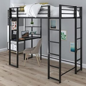 DHP Twin Metal Loft Bed