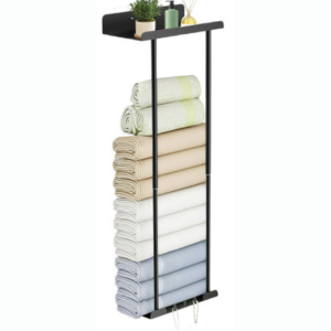 Wall Mount Metal Towel Rack