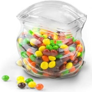 Hand-Blown 25oz Glass Bowl