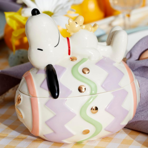 Lenox Snoopy Covered Candy Dish