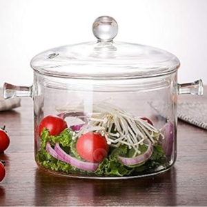 Borosilicate 1.5L Glass Pot