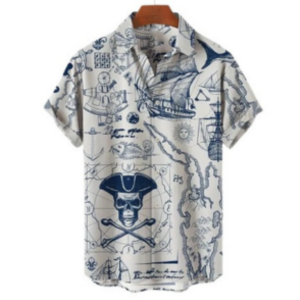 Men's Vintage Nautical Shirt