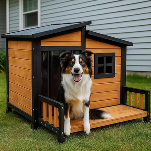 Wood Insulated Dog House