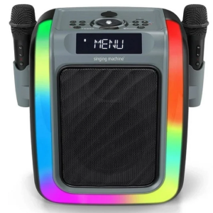 The Singing Machine Cube Casting Karaoke w/Mics