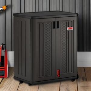 Suncast Heavy-Duty Resin Storage Cabinet