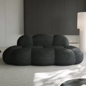 Upholstered Cloud Shaped Sofa Couch