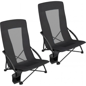 Set of 2 Portable Beach Chairs