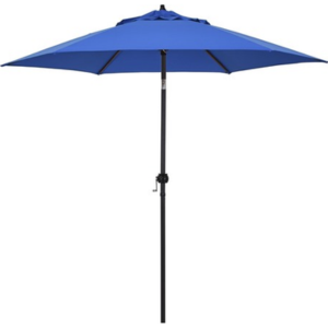 Steel 9' Push-Tilt Patio Umbrella
