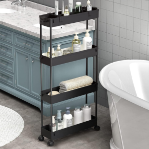 4-Tier Spacelead Slim Storage Cart