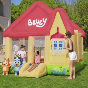 Bluey’s Kids Inflatable Mega Bouncy House w/Slide