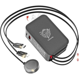 Retractable 5-in-1 Phone & Apple Watch Charger