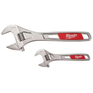 Milwaukee 2-Piece AGN Adjustable Wrench Set