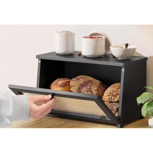 Kitchen Countertop Wood Bread Box