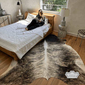 Genuine Leather 7' Cowhide Rug