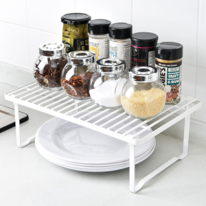 Amazon Basics 2-Pack Metal Wire Kitchen Storage Shelves