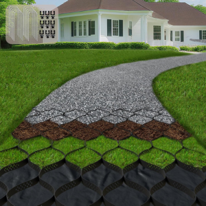 Driveway 4' x 10' Gravel Ground Grid