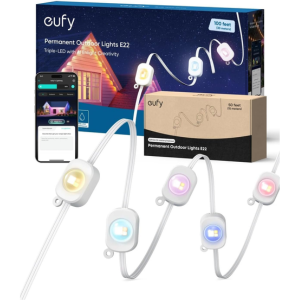 Eufy 150' Smart Permanent RGBWW LED Lights w/App