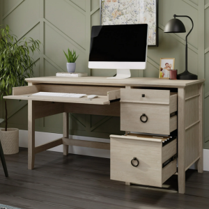 Sauder Single Pedestal Desk w/Drawers
