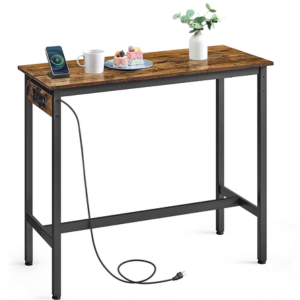 Vasagle Bar Table w/Charging Station