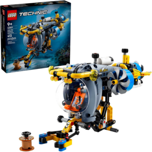 LEGO 413-Piece Deep-Sea Research Submarine Building Toy