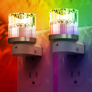 2-Pack Color-Changing LED Night Lights