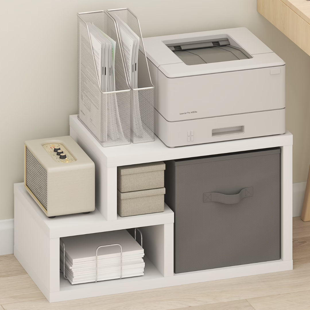 Furinno Viola Shelf w/ Storage Bin