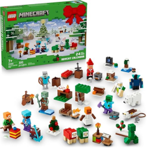 LEGO 300-Piece Minecraft Advent Calendar 2025 Building Set