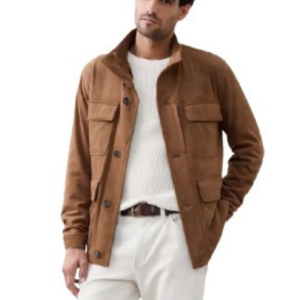 Banana Republic Men's Vegan Suede Jacket