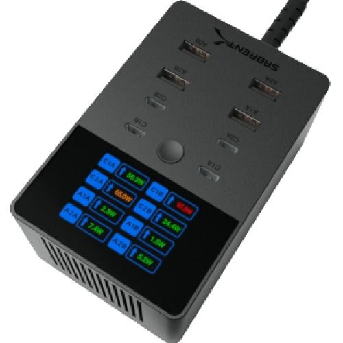 8-Port 252W USB-A & USB-C Charging Station