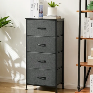 4-Drawer Fabric Dresser