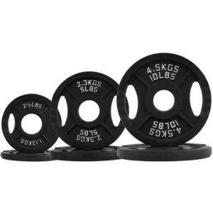 BalanceFrom 35lb Cast Iron Weight Plate Set