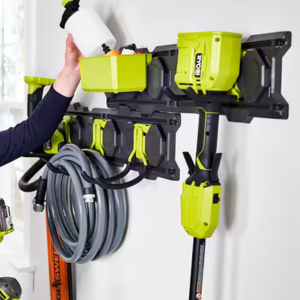 Ryobi 7-Piece LINK Wall-Mount Storage Kit w/Hooks